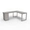 We'Re It Connect It L-Shaped Desk, 77 in D X 30 in H, 60 in W X Thermally Fused Laminate DI60304824L1BBF-BS-8827 - alternate 6